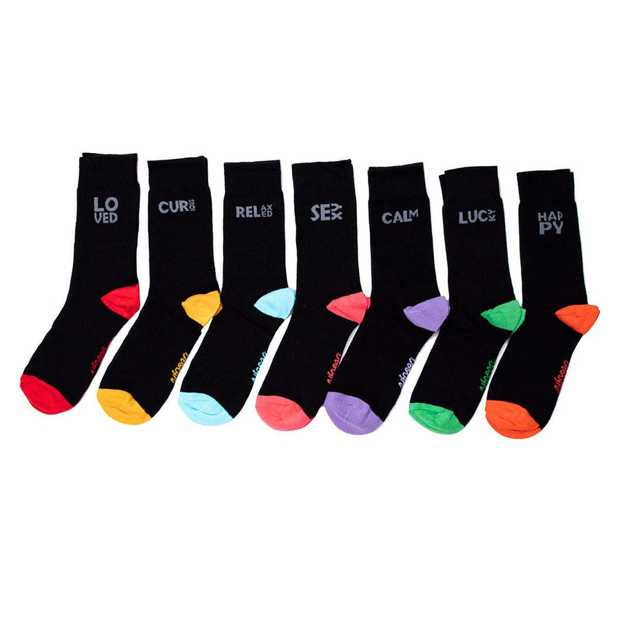 Moods Up 7 Pcs Mens Socks Set Image 1