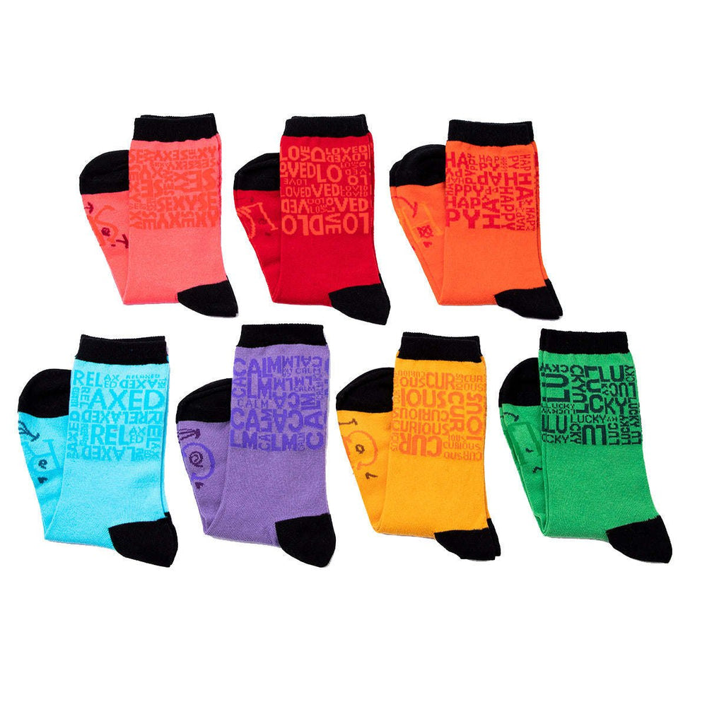 Moods Up 7 Pcs Female Socket Socks Image 2