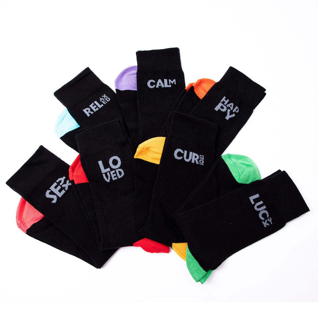 Moods Up 7 Pcs Mens Socks Set Image 2