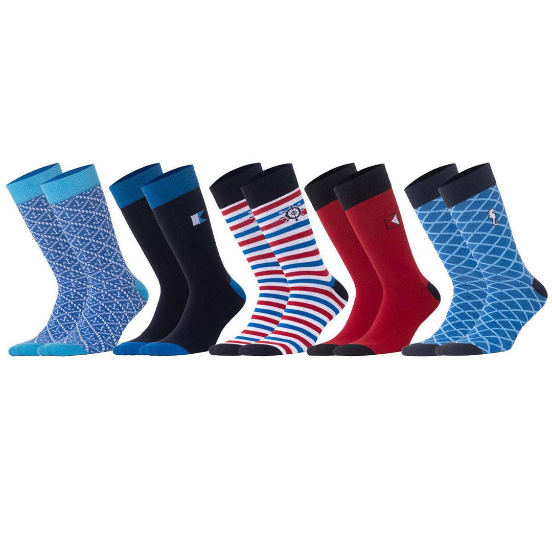 Ocean Mens Socks Set of 5 Image 1