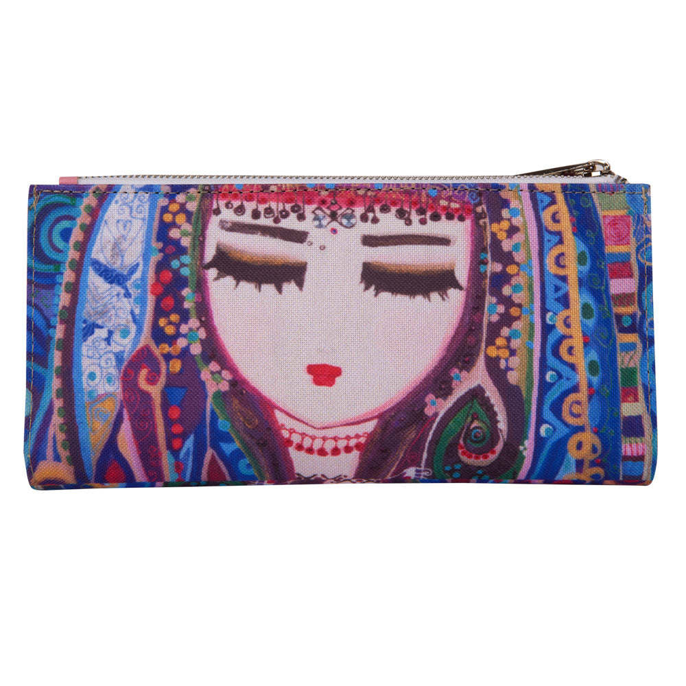 Special Design Blue Water Wallet For Women Image 1