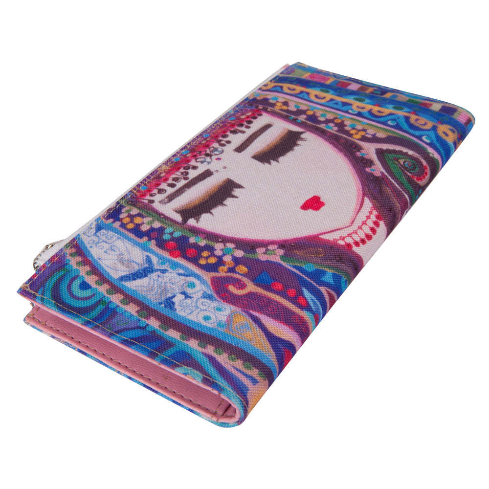 Special Design Blue Water Wallet For Women Image 4