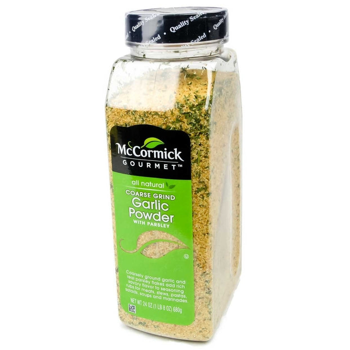 McCormick Garlic Powder Coarse Grind with Parsley 24 Ounce Image 1