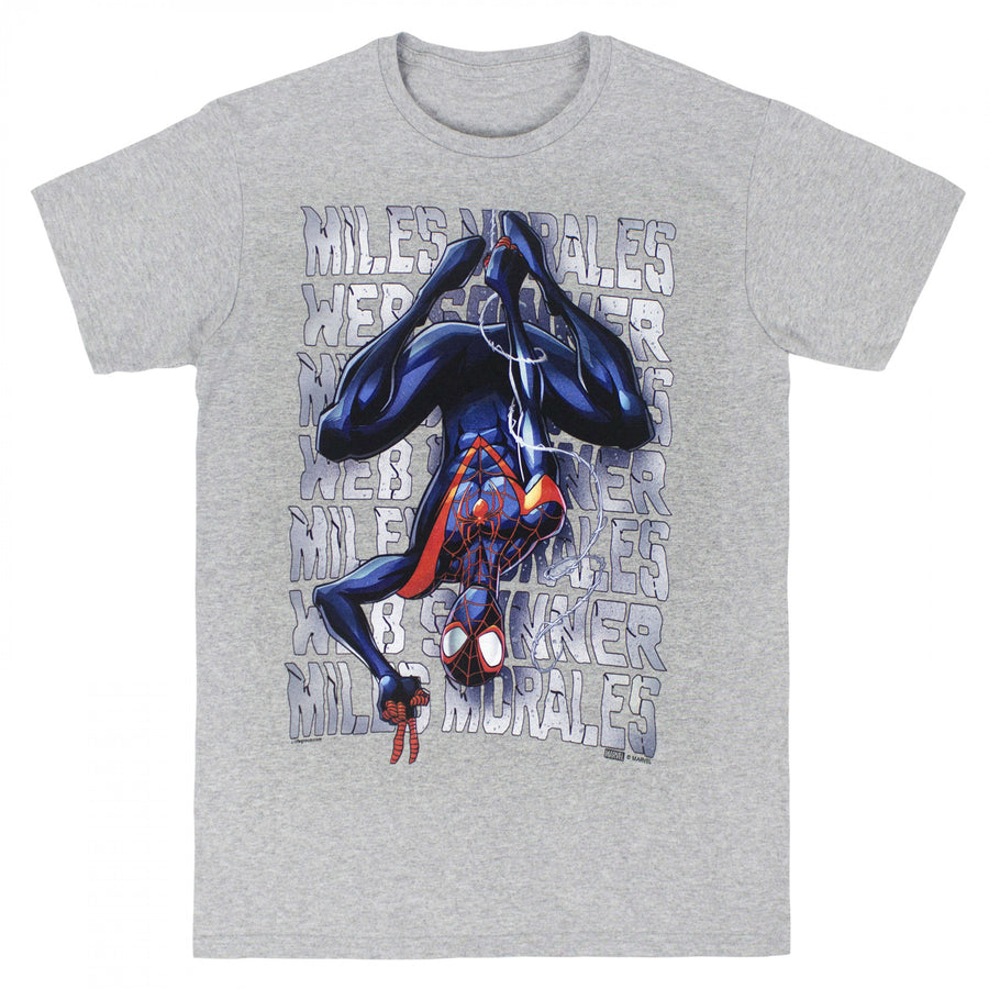 Miles Morales Hangin Out T-Shirt Image 1