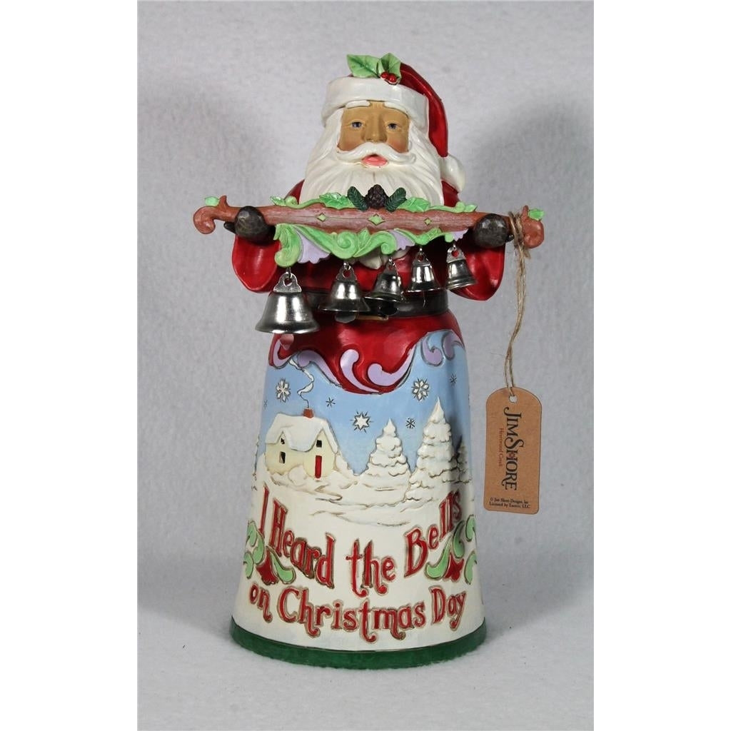 Jim Shore Figurine I Heard the Bells on Christmas Day-2024- in Box 6015497 Image 1