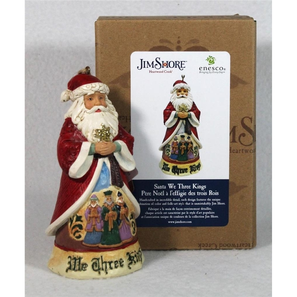 Jim Shore Holiday Ornament Santa We Three Kings - 2024 - in Box 6015538 Image 4