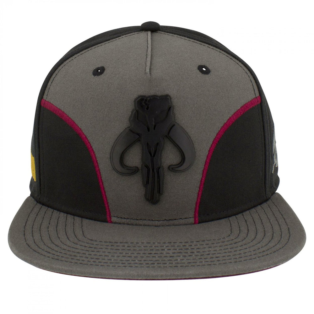 Star Wars Boba Fett Icons Flatbill Snapback Hat Image 2