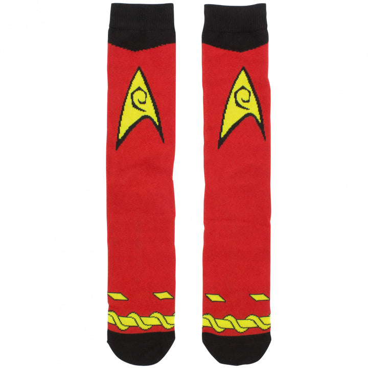 Star Trek Spock Assorted 6-Pack Crew Socks Image 3