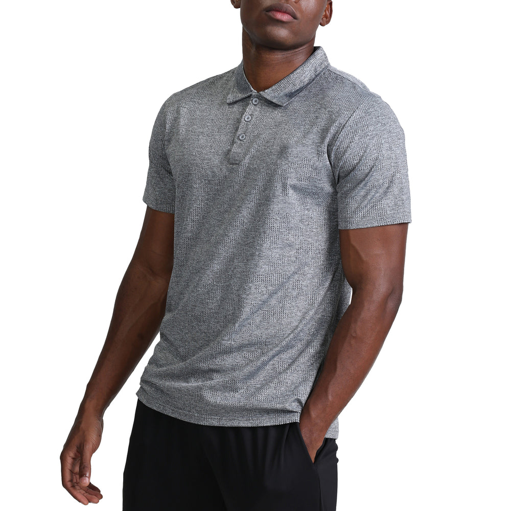 Mens Loose Round Neck Sports Long Sleeve T-Shirt Image 2