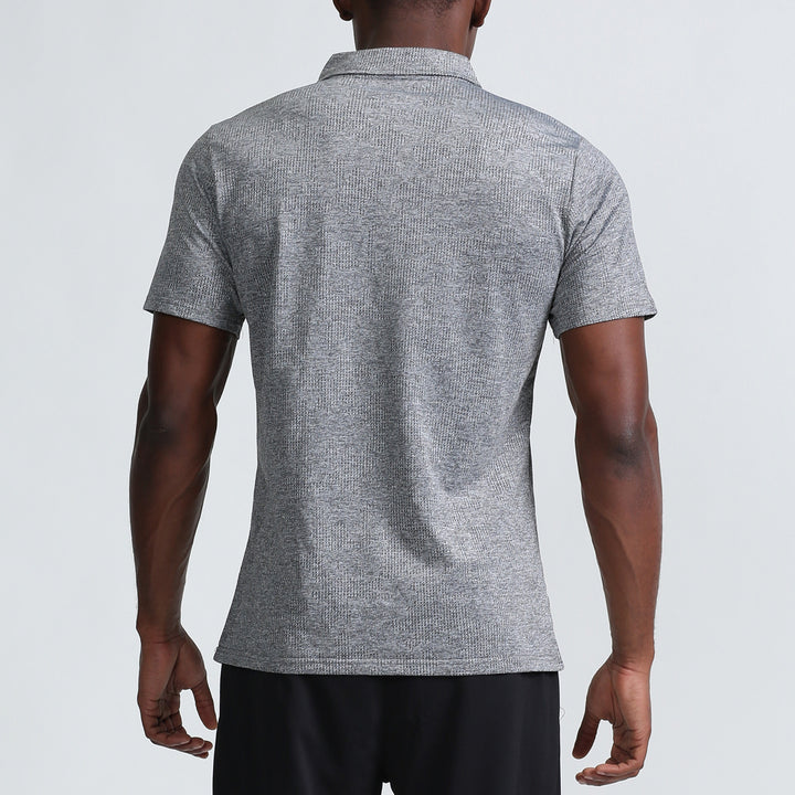 Mens Loose Round Neck Sports Long Sleeve T-Shirt Image 4