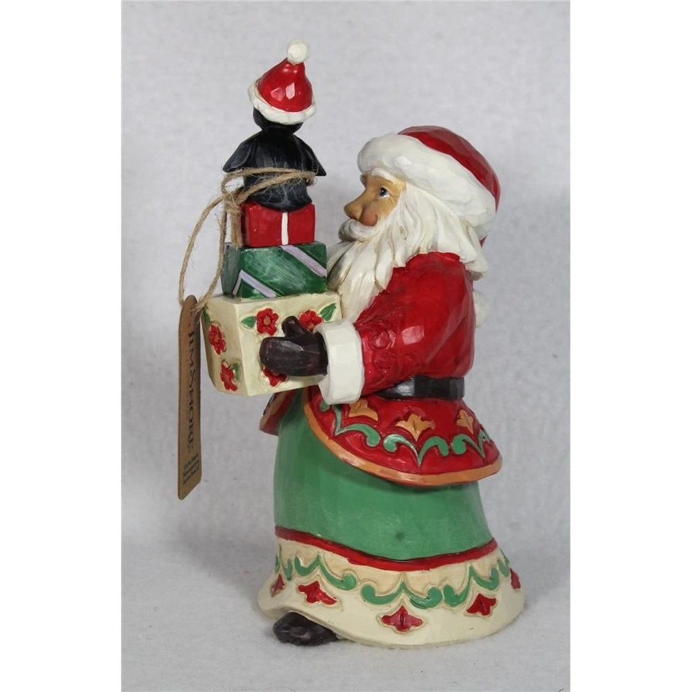 Jim Shore Figurine Loaded Up with Christmas Cheer- 2024 - in Box 6015470 Image 2