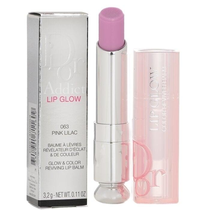 Christian Dior - Dior Addict Lip Glow and Colour Reviving Lip Balm 063 Pink Lilac(3.2g/0.11oz) Image 2