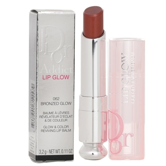 Christian Dior - Dior Addict Lip Glow and Colour Reviving Lip Balm 062 Bronzed Glow(3.2g/0.11oz) Image 2