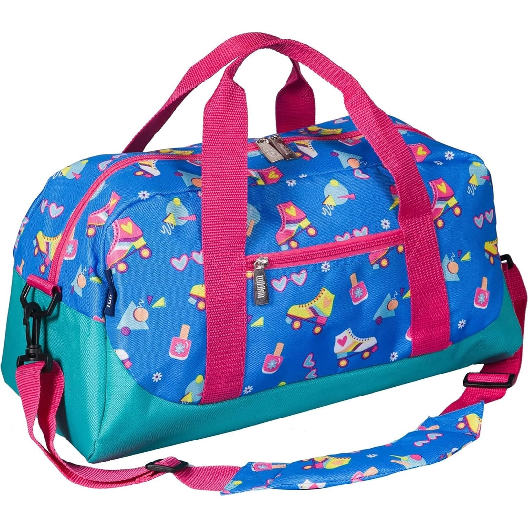 Wildkin Kids Overnighter Duffel Bag for Boys and Girls-Carry-On Size and Ideal for School or Overnight Travel Bag (Rad Image 1