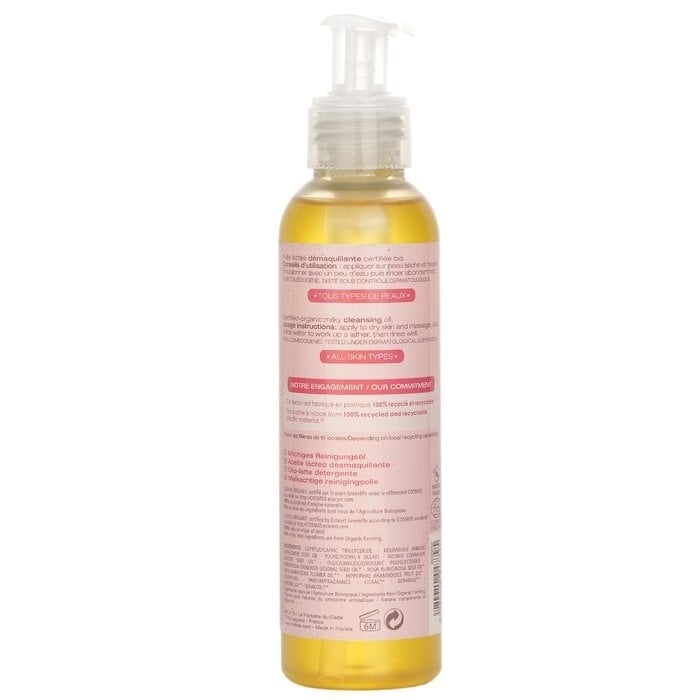 Melvita - Source De Roses Milky Cleansing Oil(145ml/4.9oz) Image 2