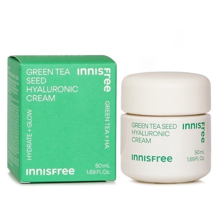 Innisfree - Green Tea Seed Hyaluronic Cream(50ml/1.69oz) Image 2