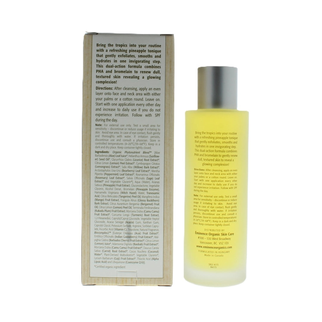 Eminence Pineapple Refining Tonique 120ml Exfoliating Hydrating Skincare Image 2