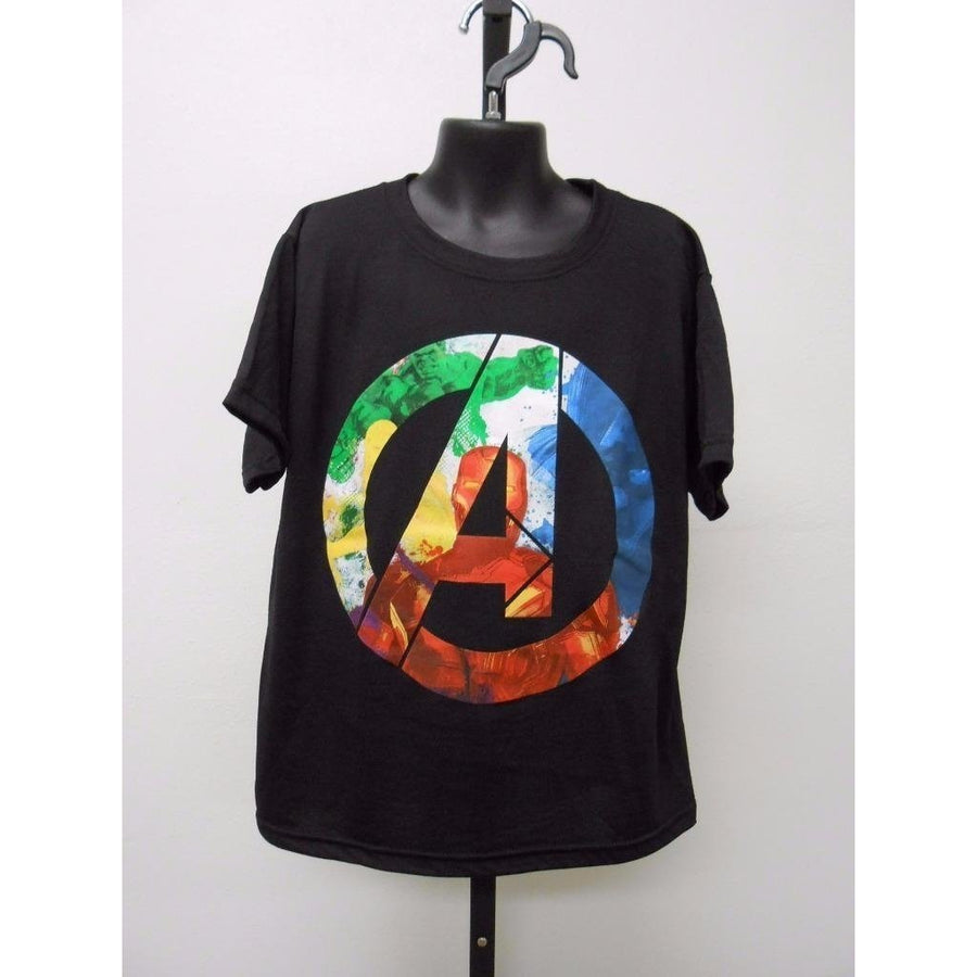 AVENGERS AGE OF ULTRON YOUTH SIZE L LARGE T-SHIRT MARVEL 70FY Image 1