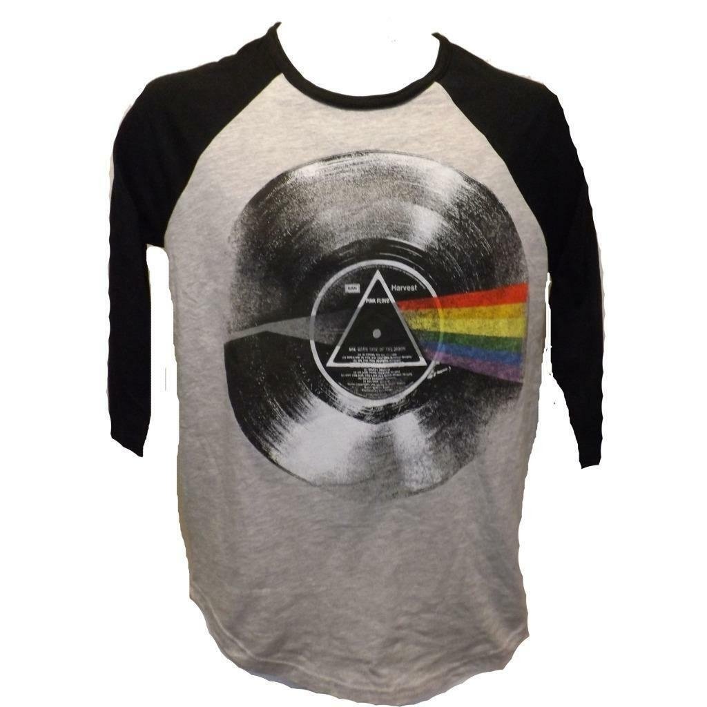 Pink Floyd "Dark Side Of The Moon" Mens Size S Small Gray Black Shirt Image 1