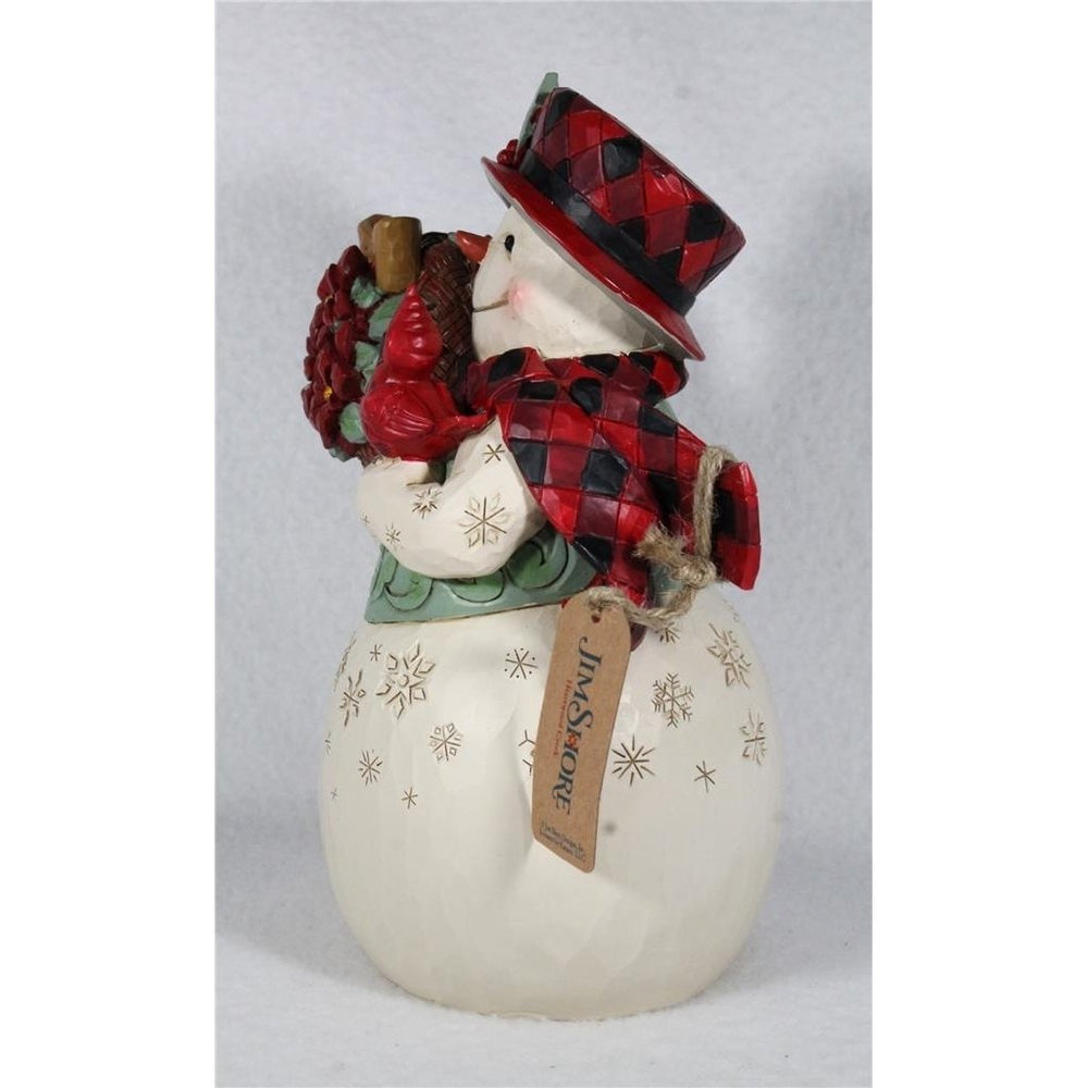 Jim Shore Highland Glen Holiday Blooms- 2024 Figurine - in Box 6015442 Image 2