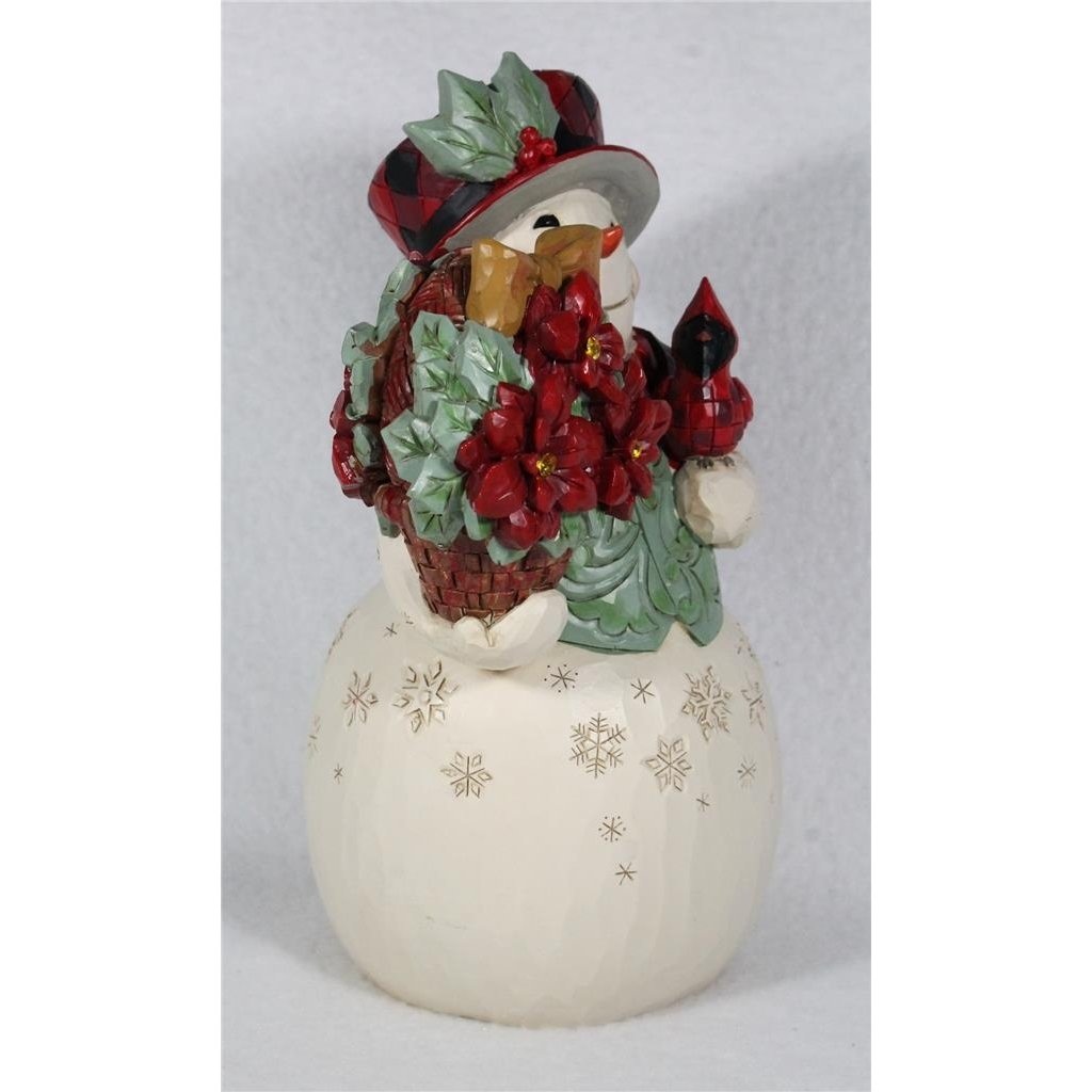 Jim Shore Highland Glen Holiday Blooms- 2024 Figurine - in Box 6015442 Image 4