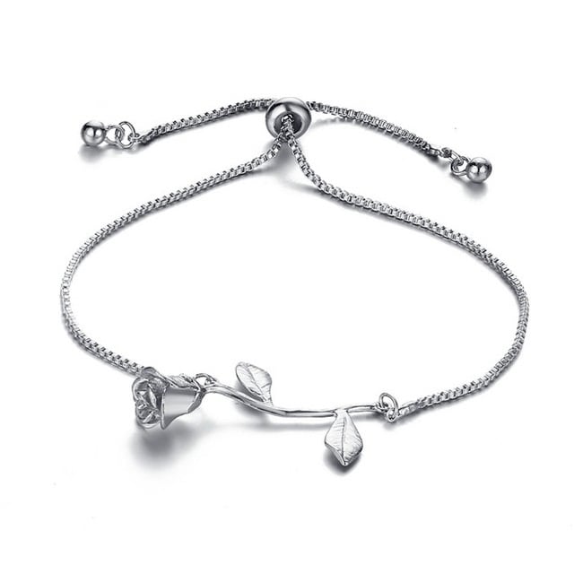 Beauty Rose Link Bracelet Image 1