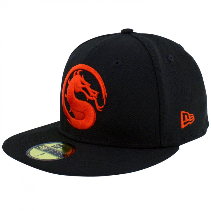 Mortal Kombat Logo Era 59Fifty Fitted Hat Image 1