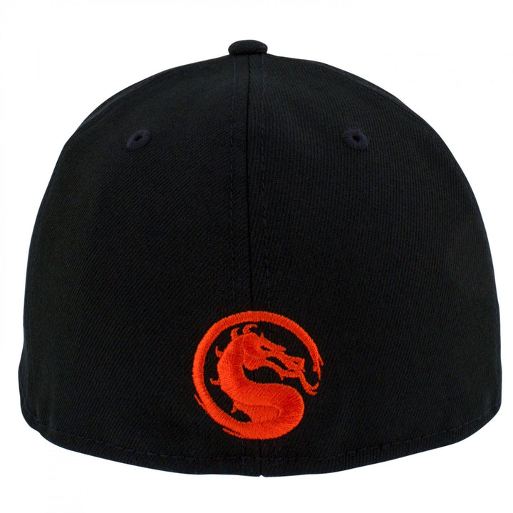 Mortal Kombat Logo Era 59Fifty Fitted Hat Image 4