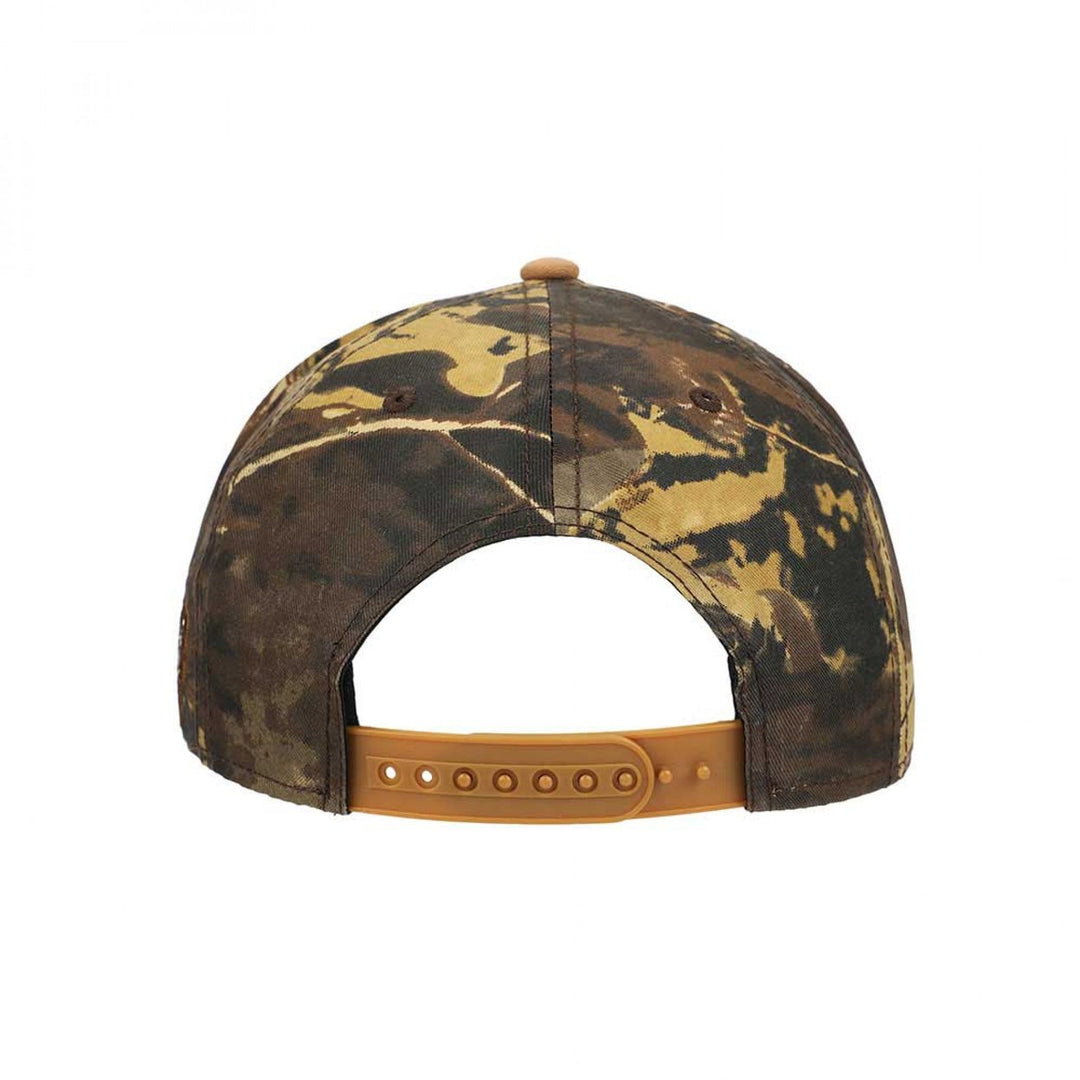 X-Men Wolverine Camouflage Adjustable Snapback Hat Image 4