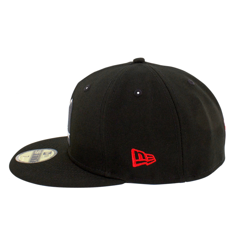 Batman the Animated Series Logo Era 59Fifty Fitted Hat Image 2