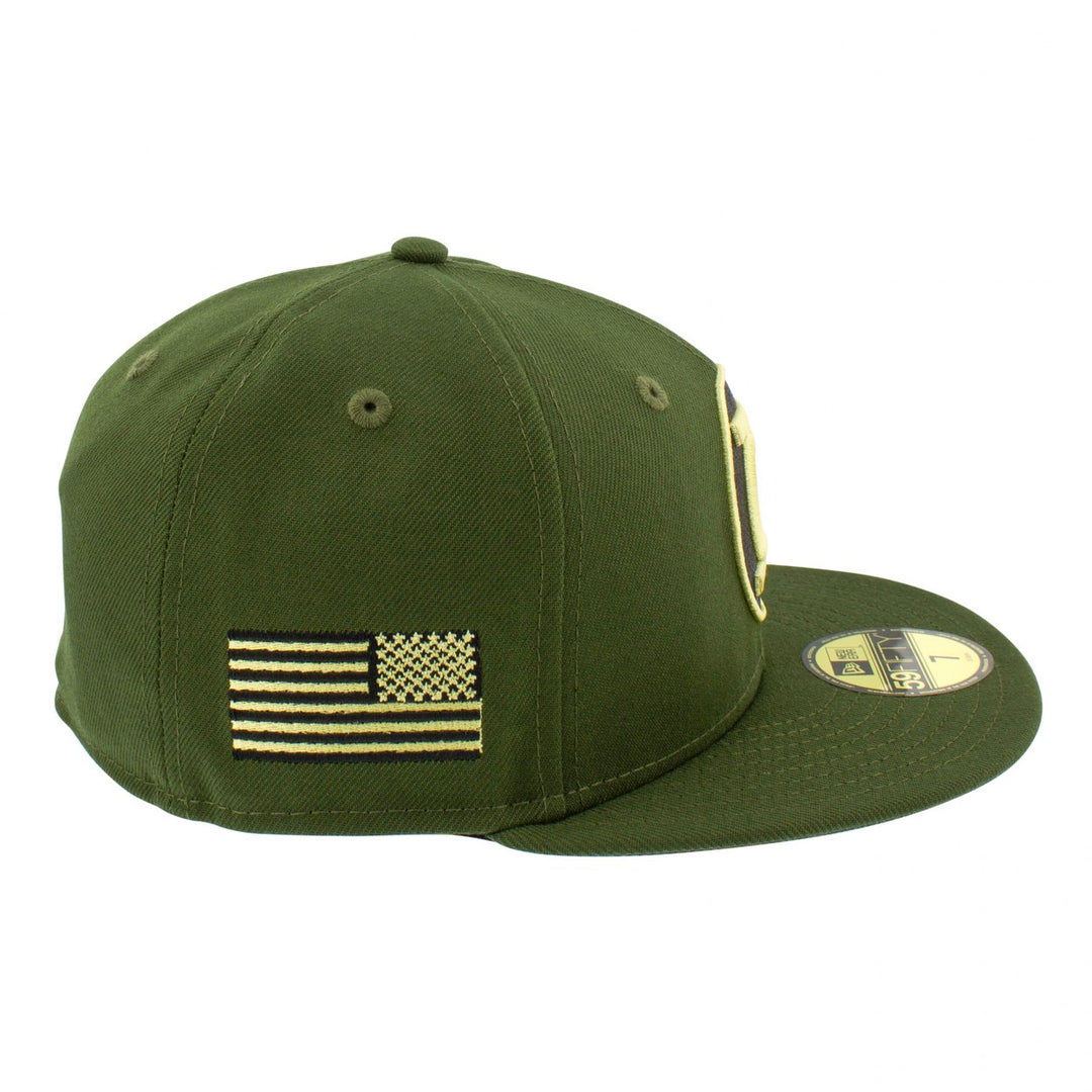 Green Lantern Salute to Service Era 59Fifty Fitted Hat Image 4