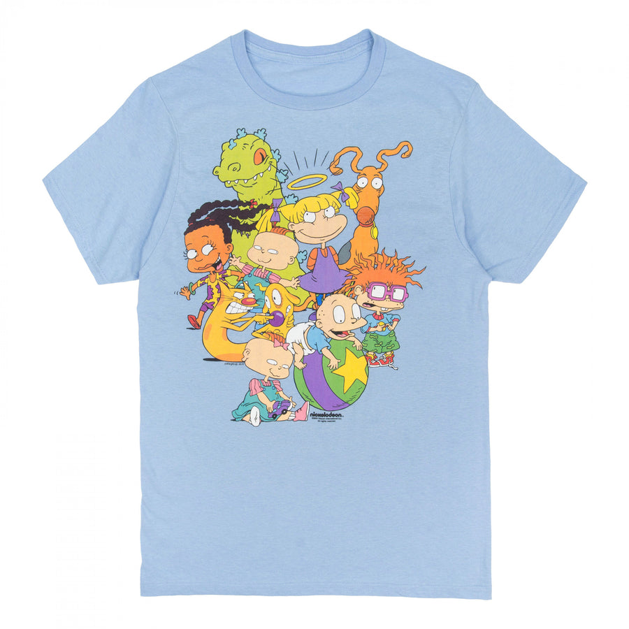 Rugrats Gang Light Blue T-Shirt Image 1