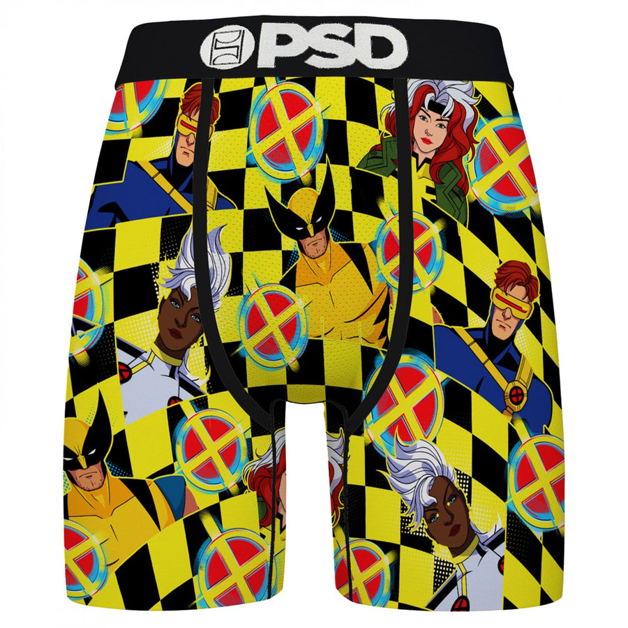 X-Men Checkered PSD Boxer Briefs Image 1