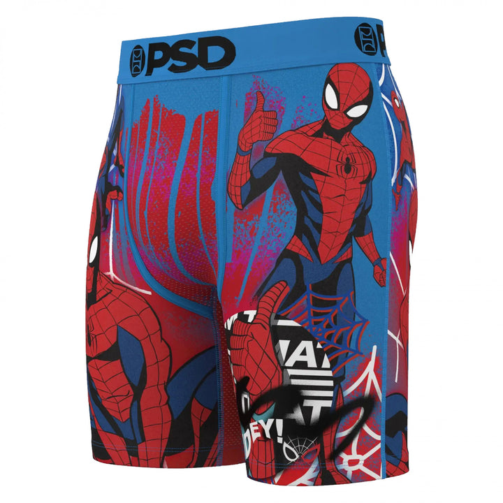 Spider-Man Peter Parker Drip PSD Boxer Briefs Image 1