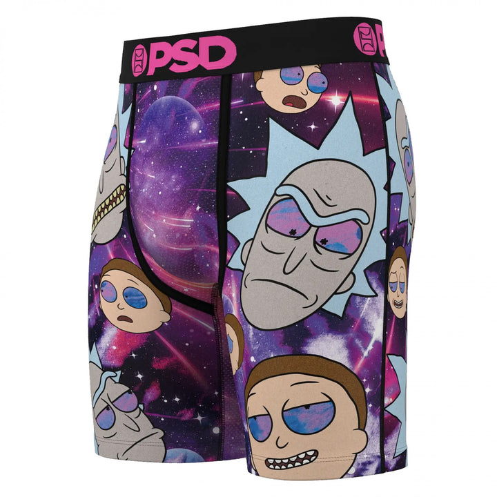 Rick and Morty Galactic Vibes PSD Boxer Briefs Image 1