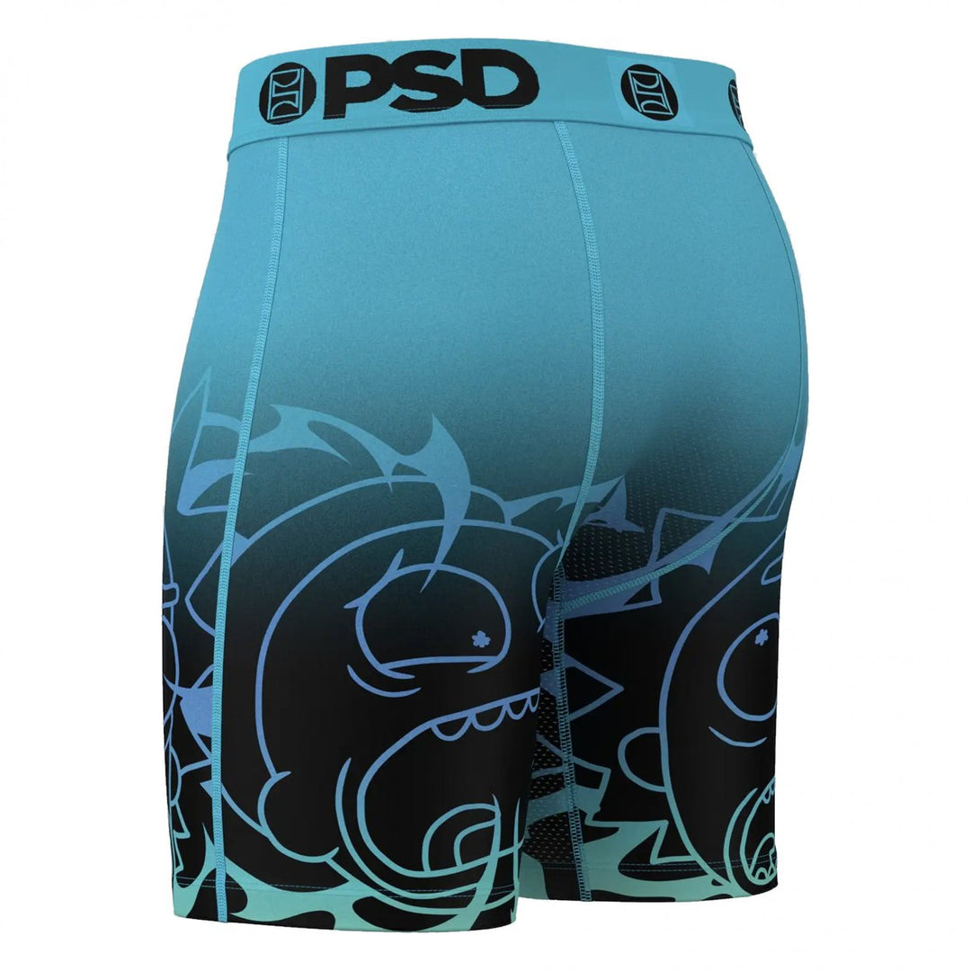 Rick and Morty Aqua PSD Boxer Briefs Image 3