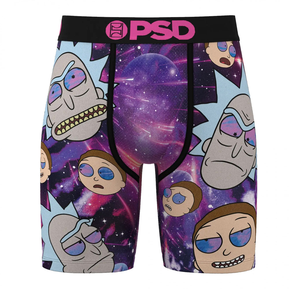 Rick and Morty Galactic Vibes PSD Boxer Briefs Image 2