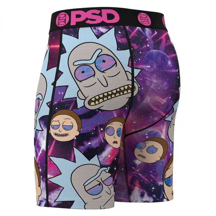 Rick and Morty Galactic Vibes PSD Boxer Briefs Image 3