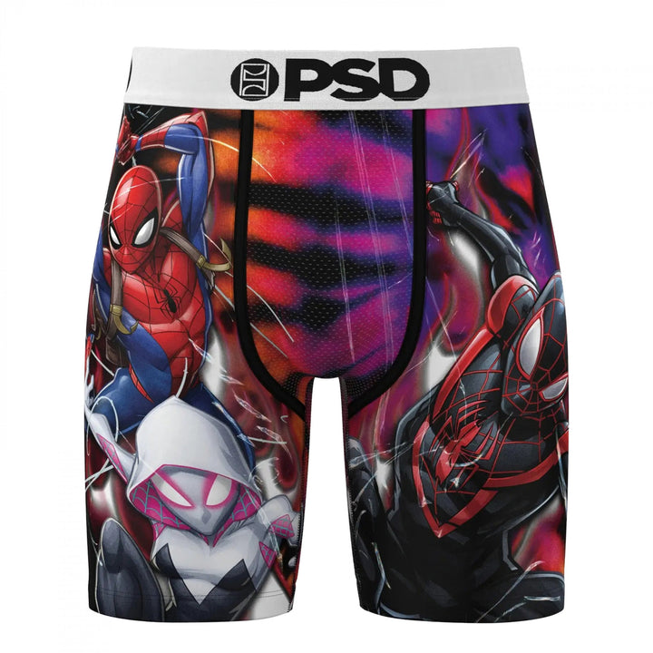 Spider-Man Spider-Verse Triad PSD Boxer Briefs Image 1