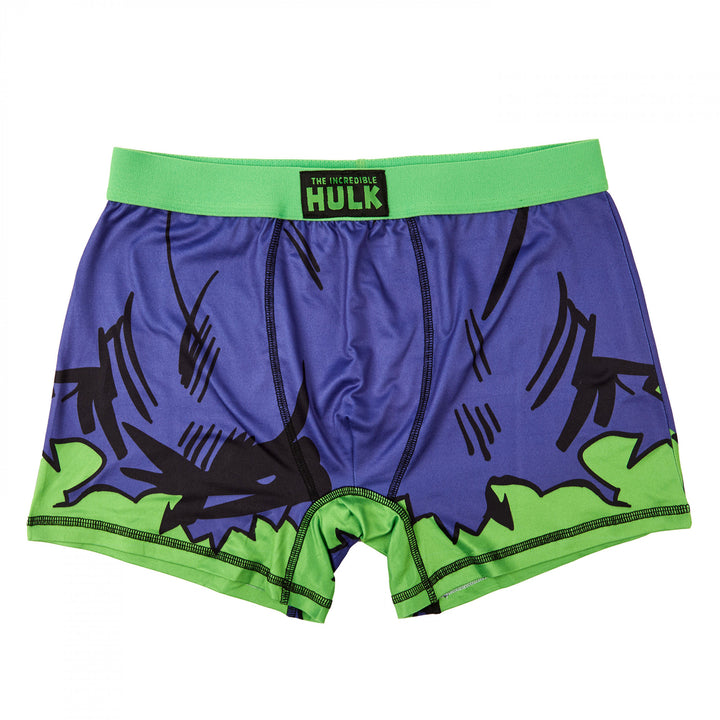 The Incredible Hulk Cosplay Mens Underwear Boxer Briefs Image 1