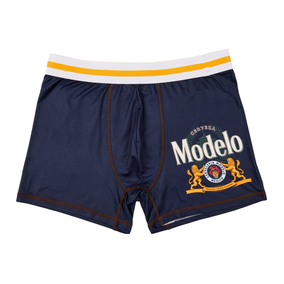 Modelo Especial Logo Striped Band Mens Underwear Boxer Briefs Image 1