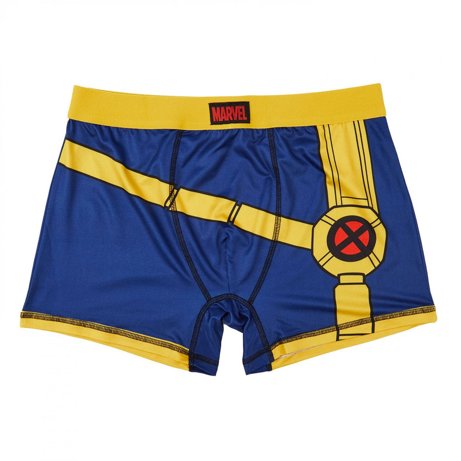 X-Men Cyclops Cosplay Suit Mens Underwear Boxer Briefs Image 1