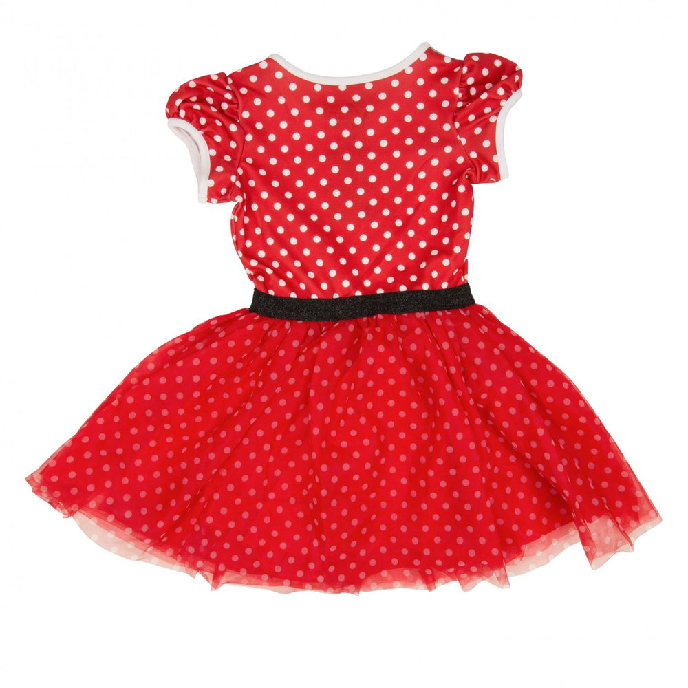 Minnie Mouse Polka Dot Toddler Girls Cosplay Dress Image 2