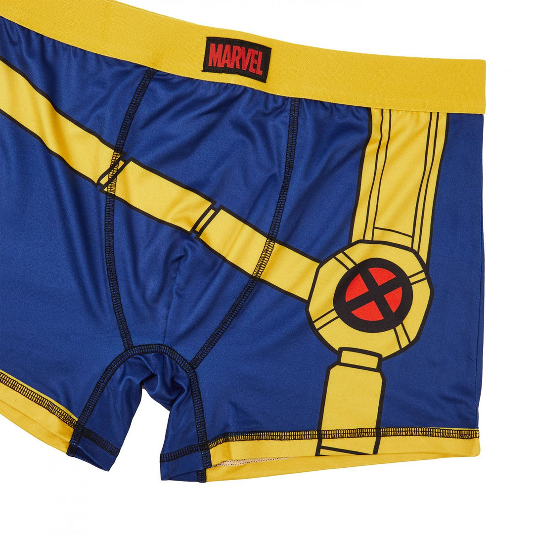 X-Men Cyclops Cosplay Suit Mens Underwear Boxer Briefs Image 3