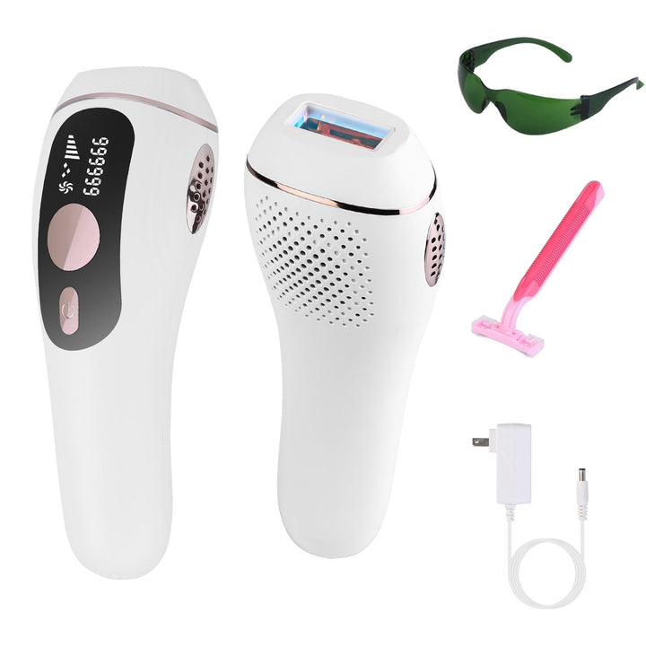 Laser Hair Removal for Woman Man Ice Cooling Permanent IPL Hair Remover with Painless 999999 Flashes Home Use Lasting Image 2