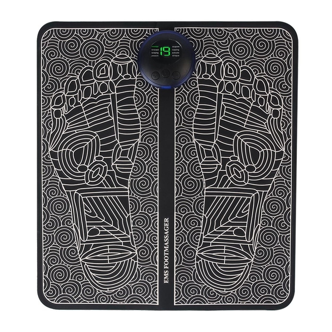 Foot Massage Pad Electric Stimulator Massager Unit Leg Reshaping Muscle Pain Relax Image 1