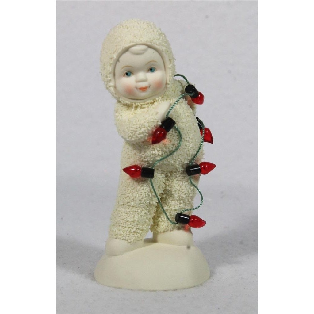 Snowbabies Dept 56 Cloaked In Christmas Spirit 2024 Figurine 6014124 ! Image 1