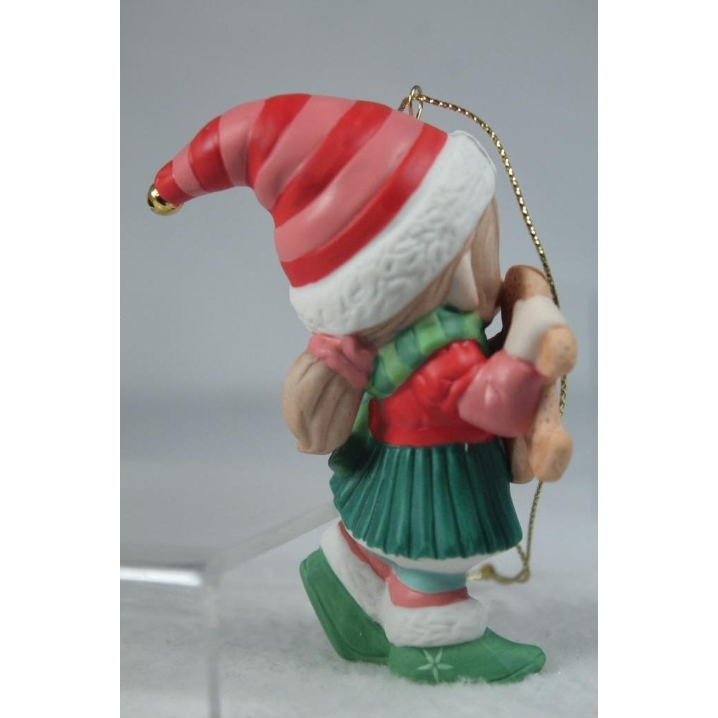 Precious Moments-A Christmas Treat For... 2024 Annual Elf Orn 241014-NIB Image 2