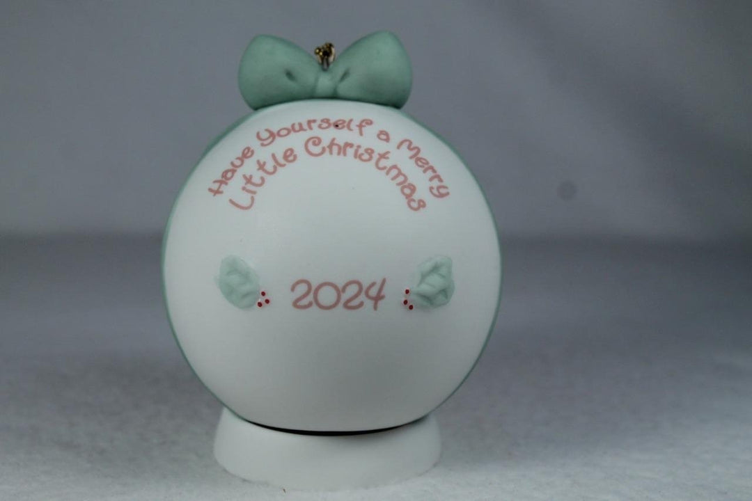 Precious Moments Have Yourself A Merry Little Christmas-2024 Ball Orn. 241003 Image 3