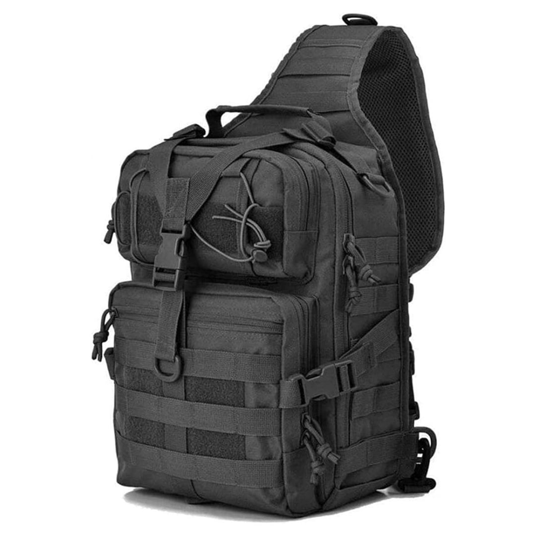 15L Unisex Medium Sling Shoulder Bag MOLLE Outdoor Daypack Backpack Image 1